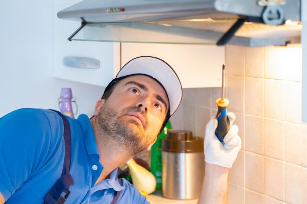 Stove Exhaust Fan Replacement